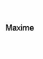 Maxime